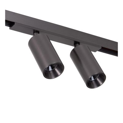 Lucide Premium LINIAL BIXX - 1-Circuit lighting system/ Smart Rail Lighting - Smart - 48V Track - 2xLED - Satin Gun Metal